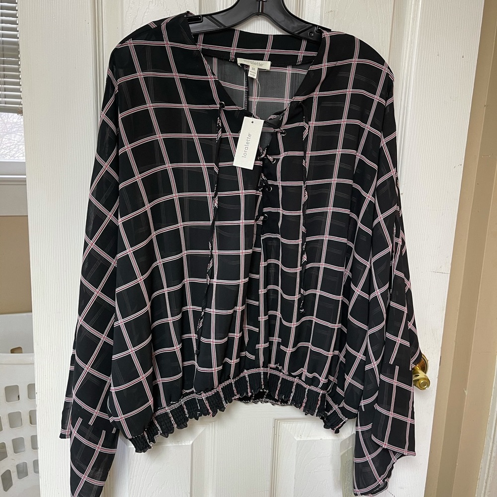 Loralette Sheer Blouse